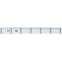 Los mejores  - Safta- Cristal Regla- Color transparente- 30cm (400930)